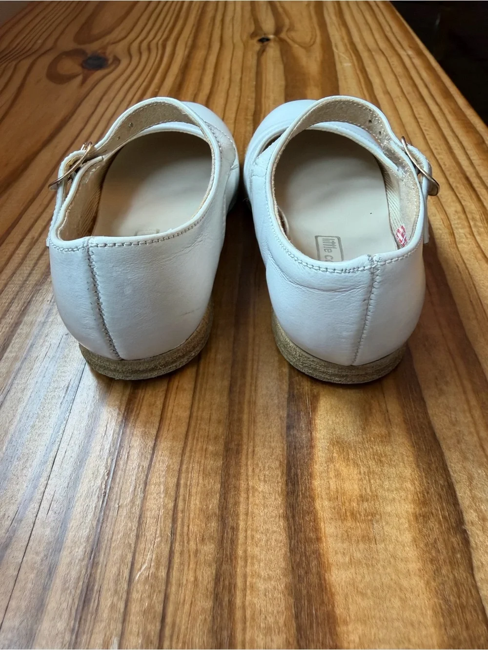 Little Capezio White Mary Jane Dress Shoes